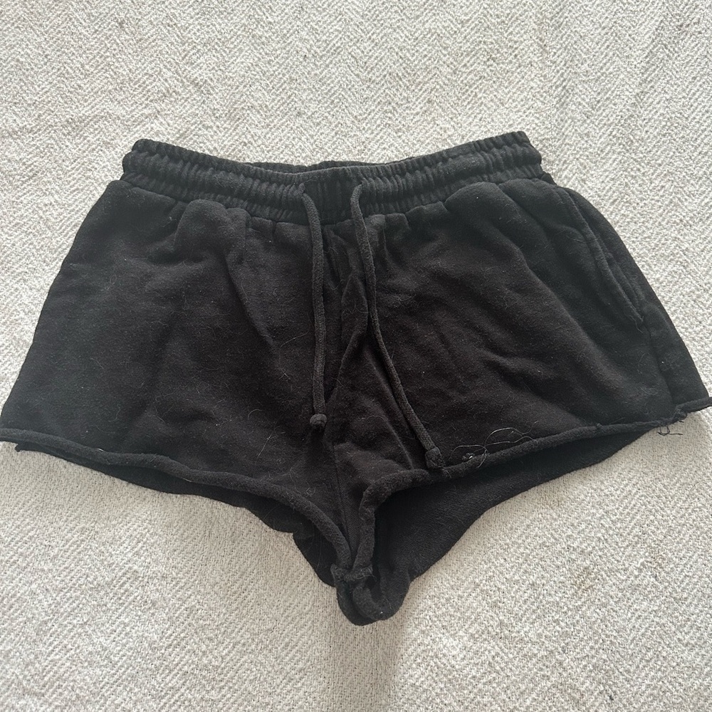 Black shorts